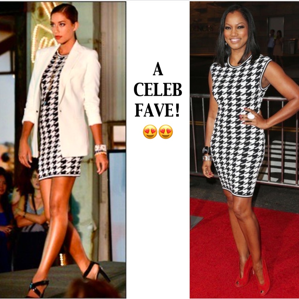 TORN BY RONNY KOBO Erin Houndstooth Dress - Picture 2 of 8